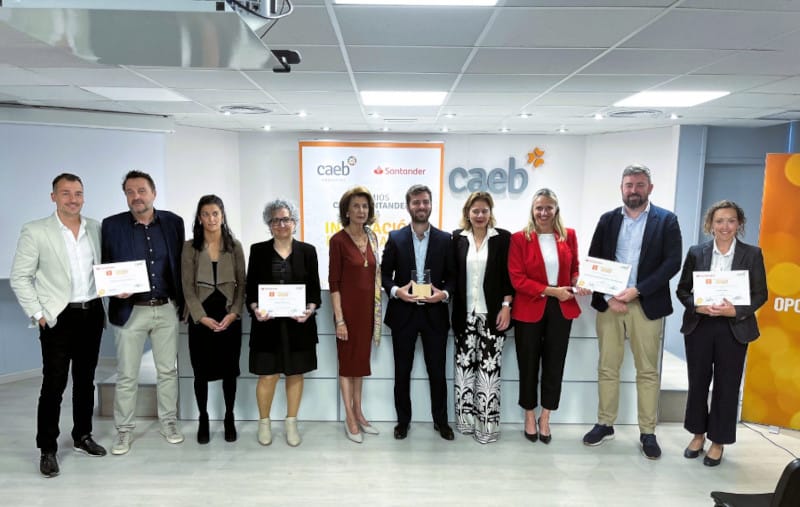Finalista de VII Edición premios innovación empresarial CAEB-Santander